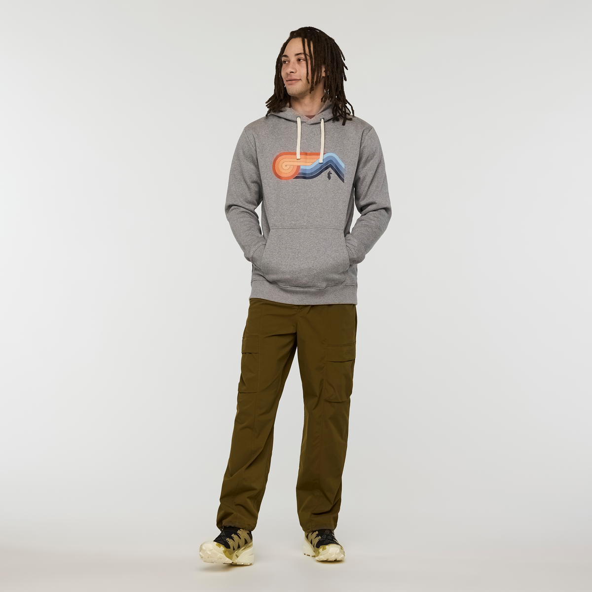 Melting Sunset Pullover Hoodie - Men's